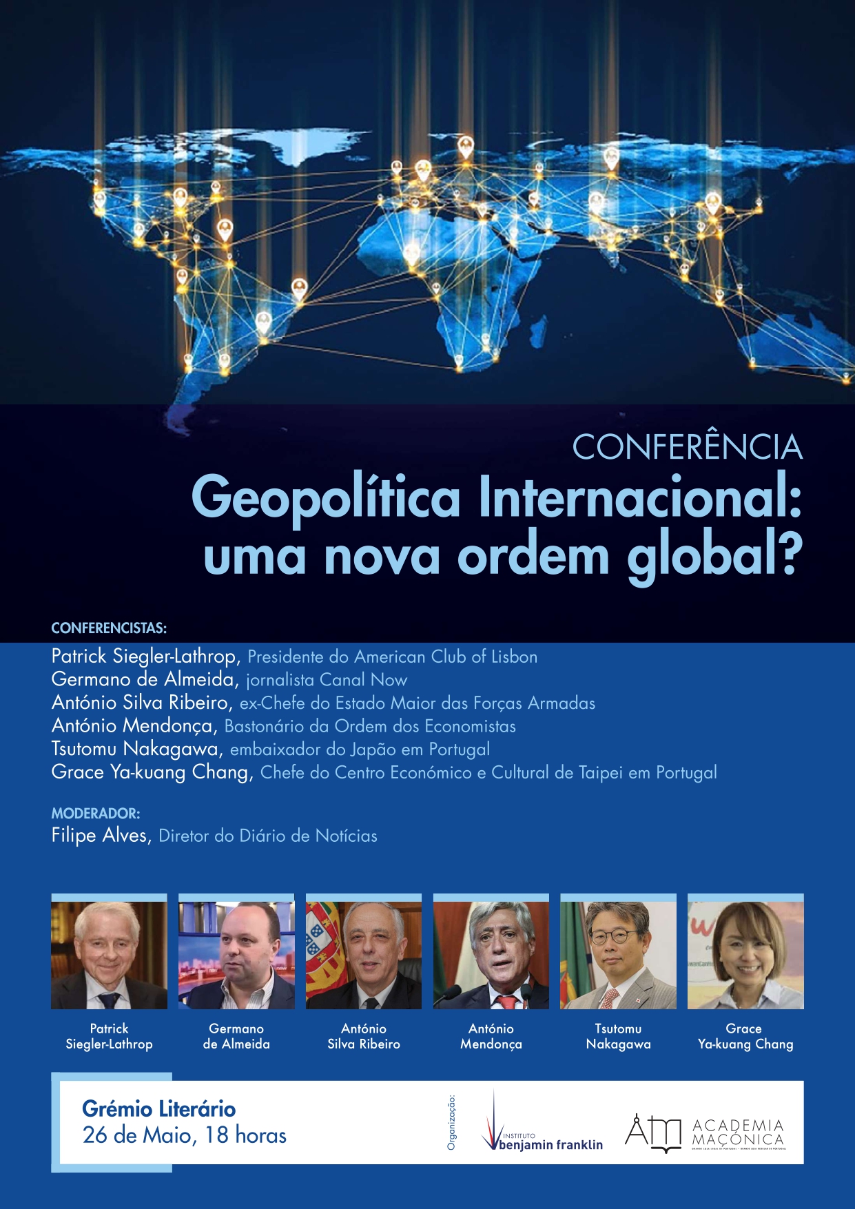 Confer&ecirc;ncia Geopl&iacute;tica Internacional - Gr&eacute;mio...